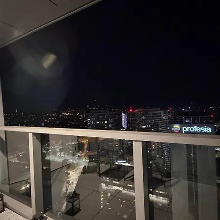 Apartmán 34th Floor - Touch The Clouds In The Tallest Building In Eurovea Bratislava